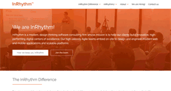 Desktop Screenshot of inrhythm.com